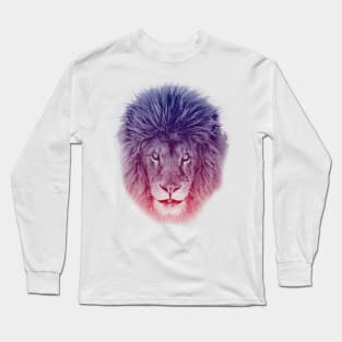 león-Face- Long Sleeve T-Shirt